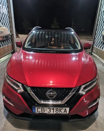 Nissan Qashqai cena 86500 przebieg: 80221, rok produkcji 2018 z Bydgoszcz małe 92